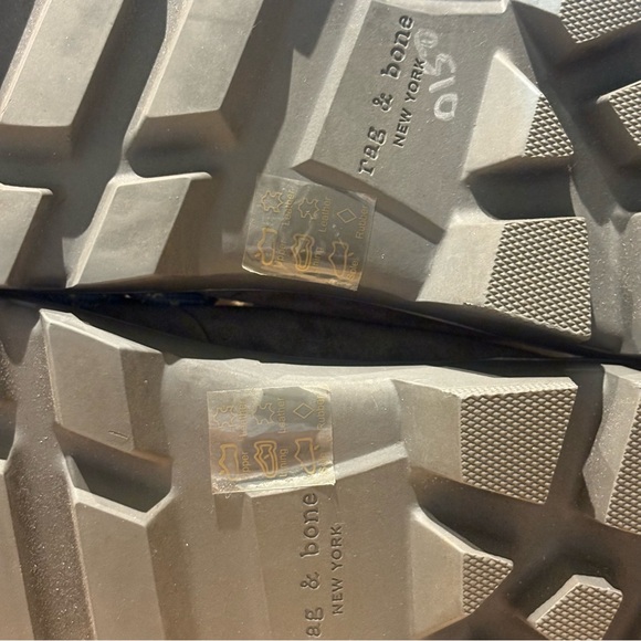 Rag & Bone Quest Shearling Boots in Grey Smoke Suede Size 36.5 / 6.5 - Picture 12 of 12